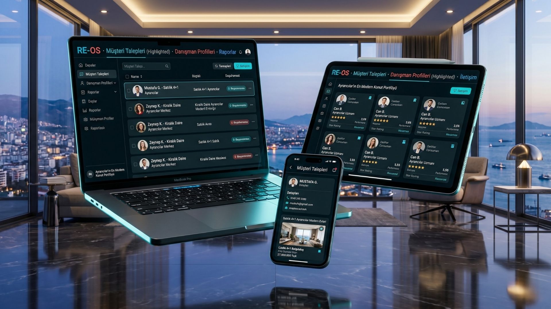 Emlak Web Sitesi Premium Paket