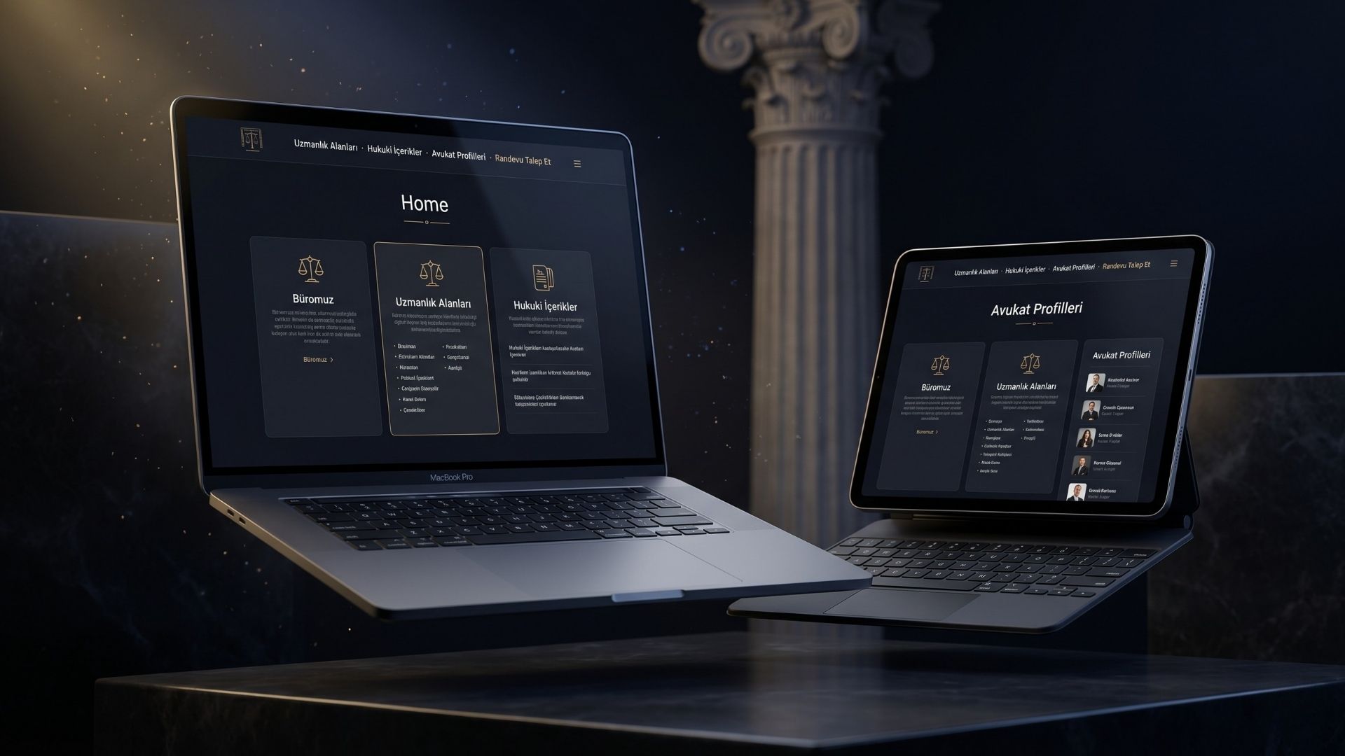Avukat Web Sitesi Profesyonel Paket